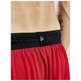 Progress Basket Shorts M - Red - Closeup 5