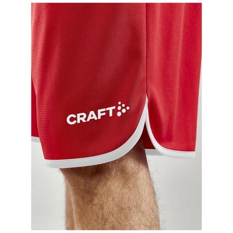 Progress Basket Shorts M - Red - Closeup 6