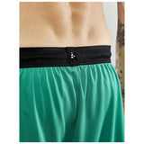 Progress Basket Shorts M - Green - Closeup 5