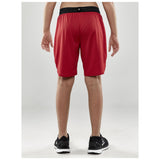 Progress Basket Shorts Jr - Red - Closeup 3