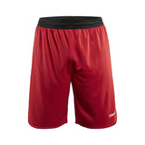 Progress Basket Shorts Jr - Red - Front