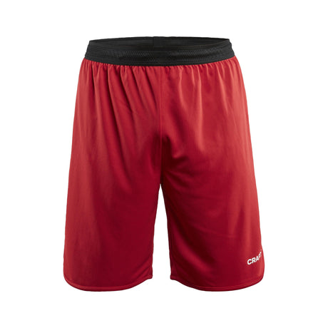 Progress Basket Shorts Jr - Red - Front