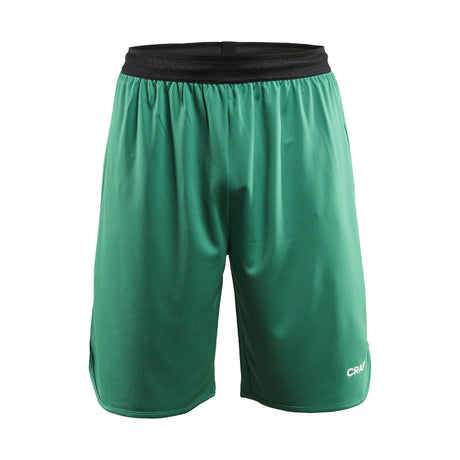 Progress Basket Shorts Jr - Green - Front