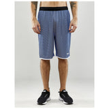 Progress Reversible Shorts M - Club Cobolt/White - Closeup 1