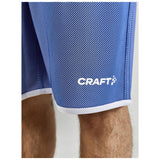 Progress Reversible Shorts M - Club Cobolt/White - Closeup 5