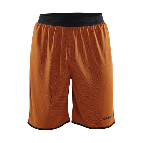 Progress Reversible Shorts M - Orange/Black - Front