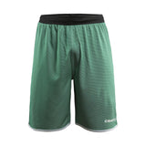 Progress Reversible Shorts M - Team Green-White - Front