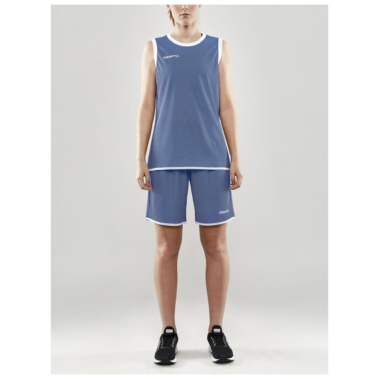 Progress Reversible Shorts W - Club Cobolt/White - Closeup 8