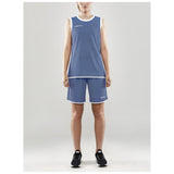 Progress Reversible Shorts W - Club Cobolt/White - Closeup 8