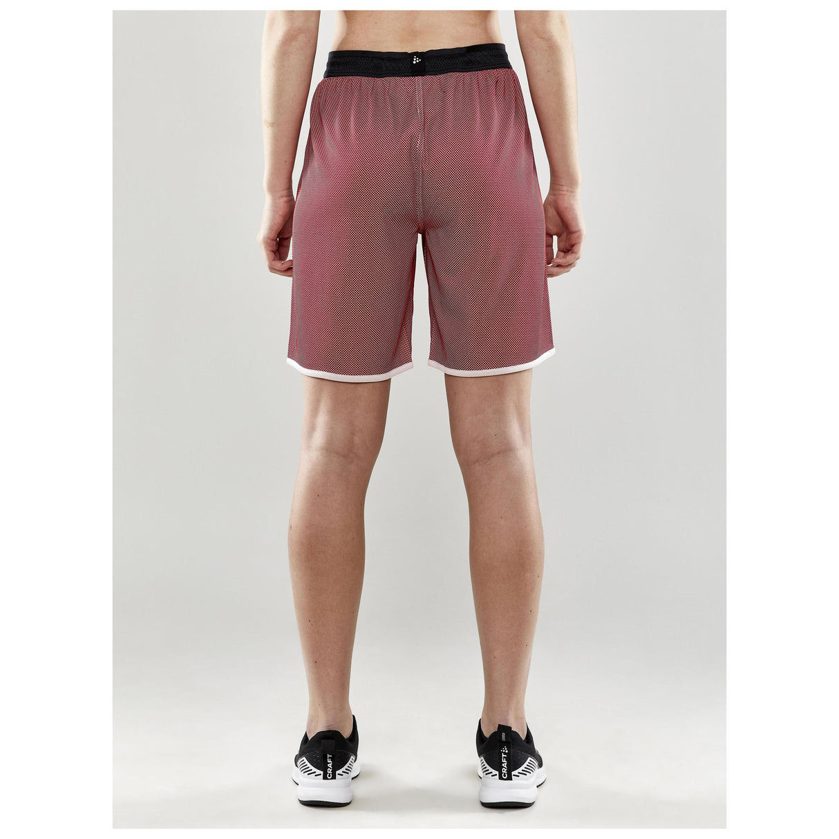 Progress Reversible Shorts W - Red/White - Closeup 3