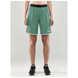 Progress Reversible Shorts W - Green/White - Closeup 1