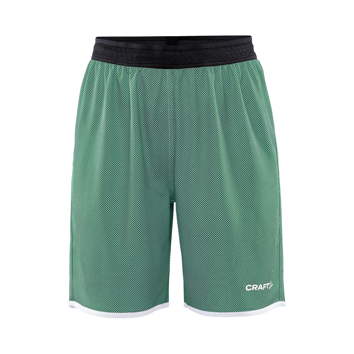 Progress Reversible Shorts W - Green/White - Front