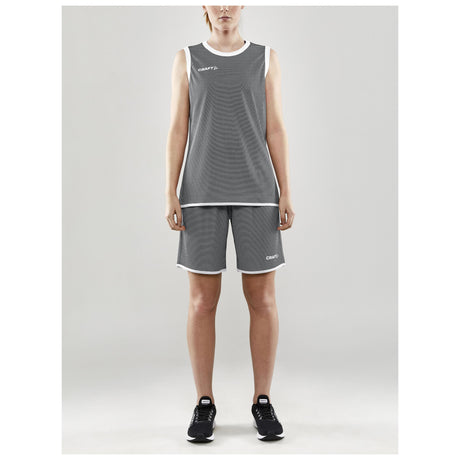 Progress Reversible Shorts W - Black/White - Closeup 8