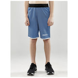 Progress Reversible Shorts Jr - Club Cobolt/White - Closeup 1