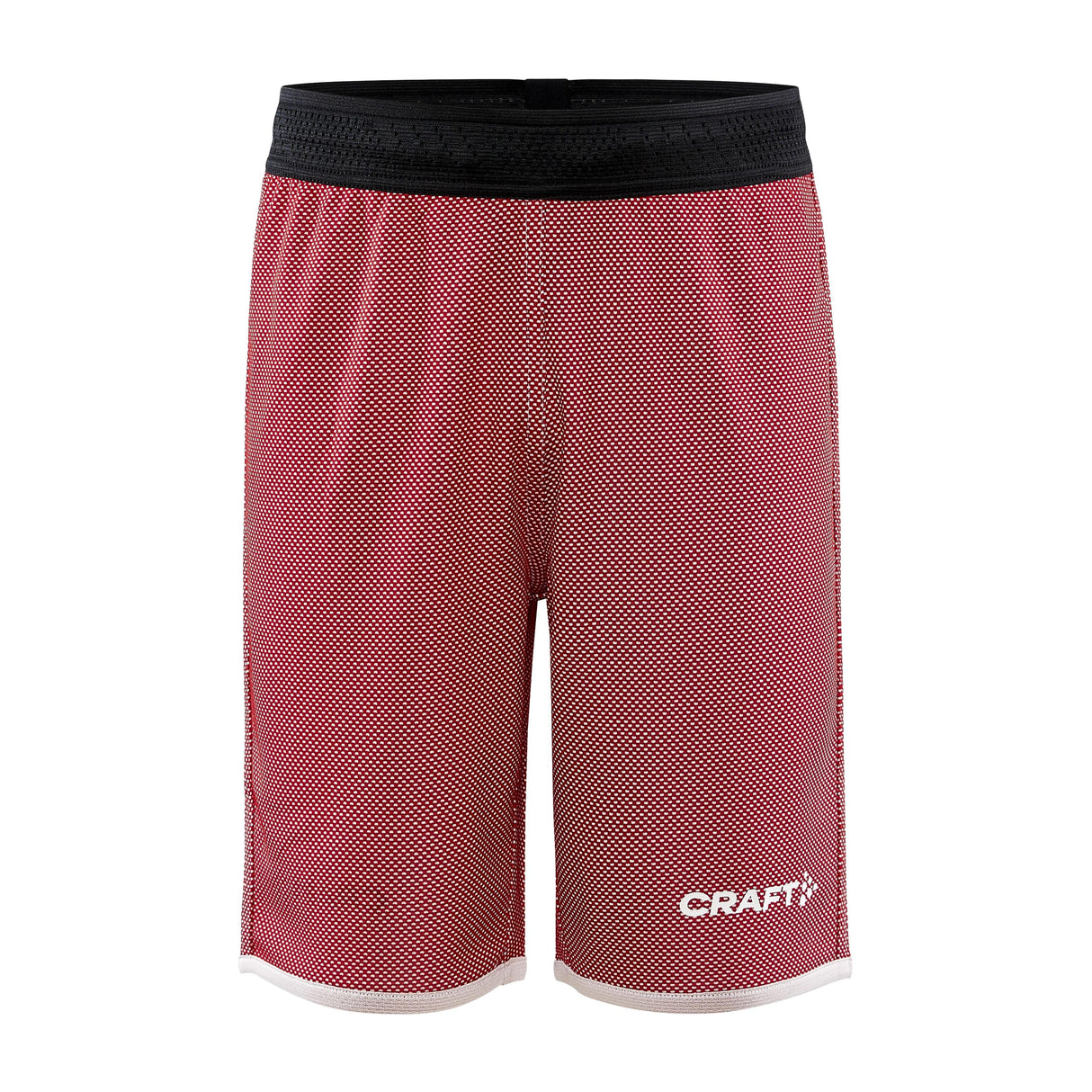 Progress Reversible Shorts Jr - Red/White - Front
