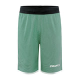 Progress Reversible Shorts Jr - Green/White - Front