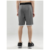 Progress Reversible Shorts Jr - Black/White - Closeup 3