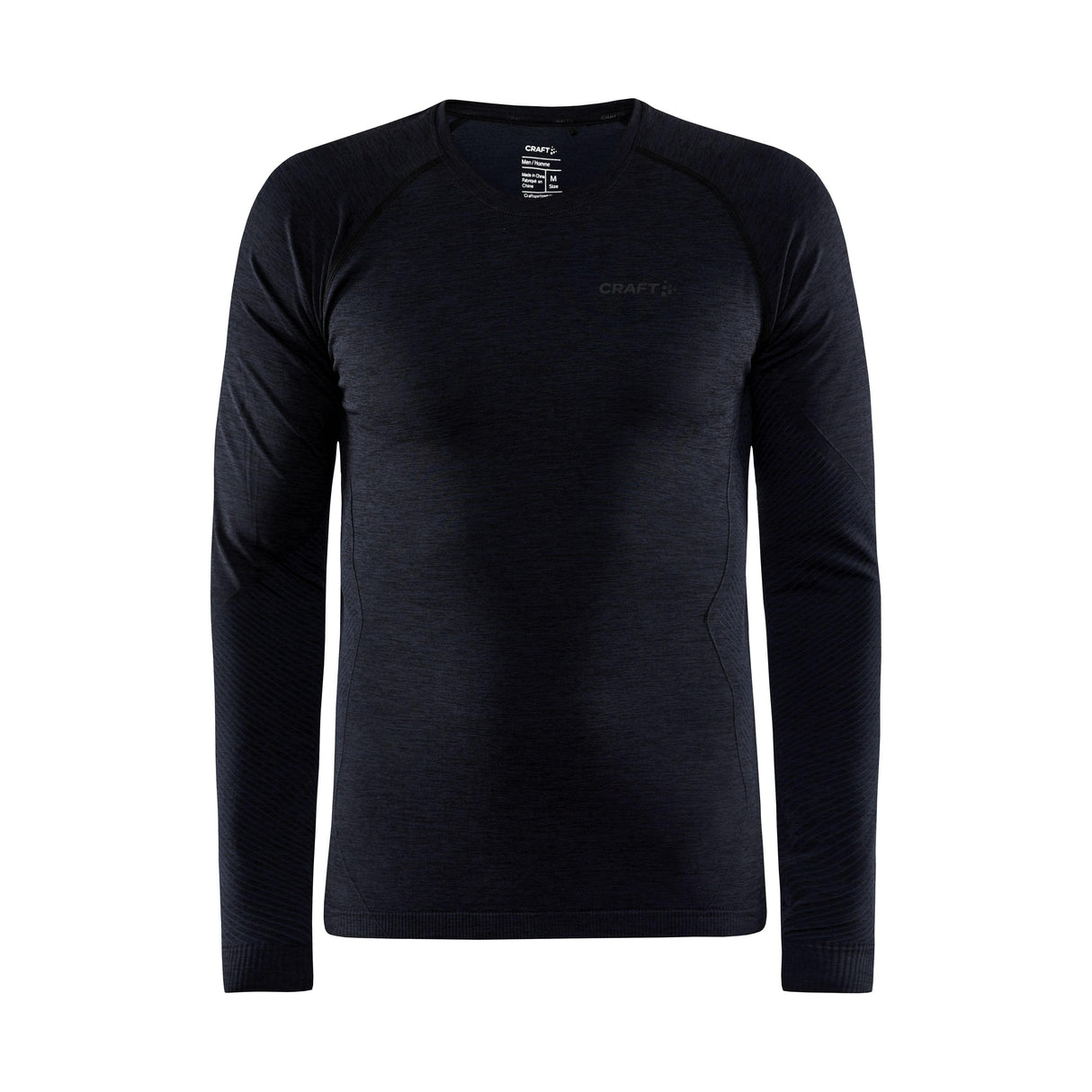 Core Dry Active Comfort Ls M - Black - Front
