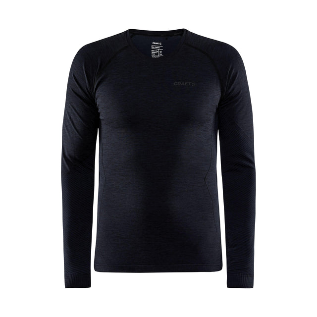 Core Dry Active Comfort Ls M - Black - Front
