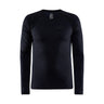 Core Dry Active Comfort Ls M - Black - Front