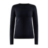 Core Dry Active Comfort Ls W - Black - Front