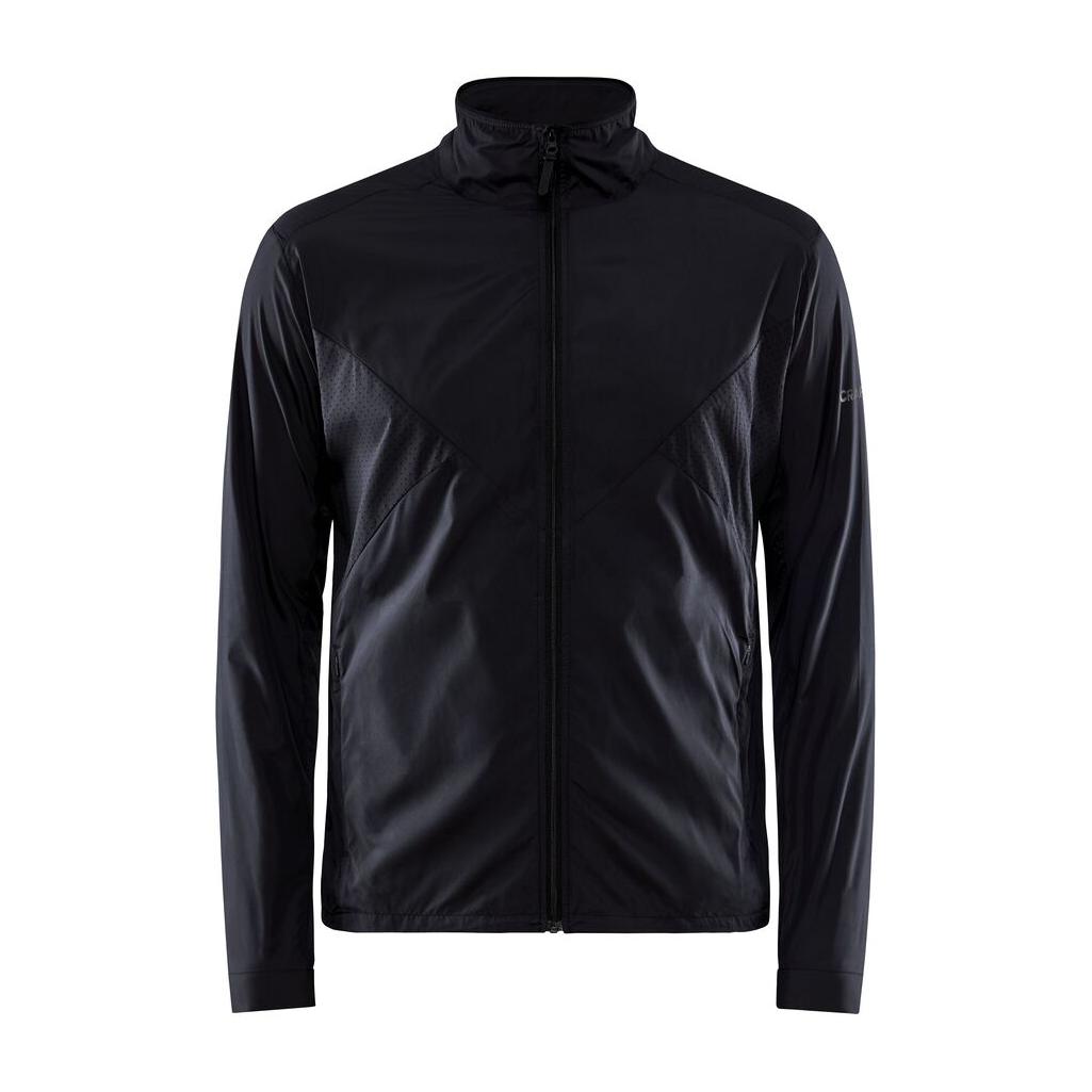 Adv Essence Wind Jacket M - Black - Front