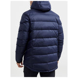 Adv Explore Down Jacket M - Dark Blue - Closeup 2