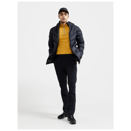 Adv Explore Down Jacket M - Black - Closeup 7