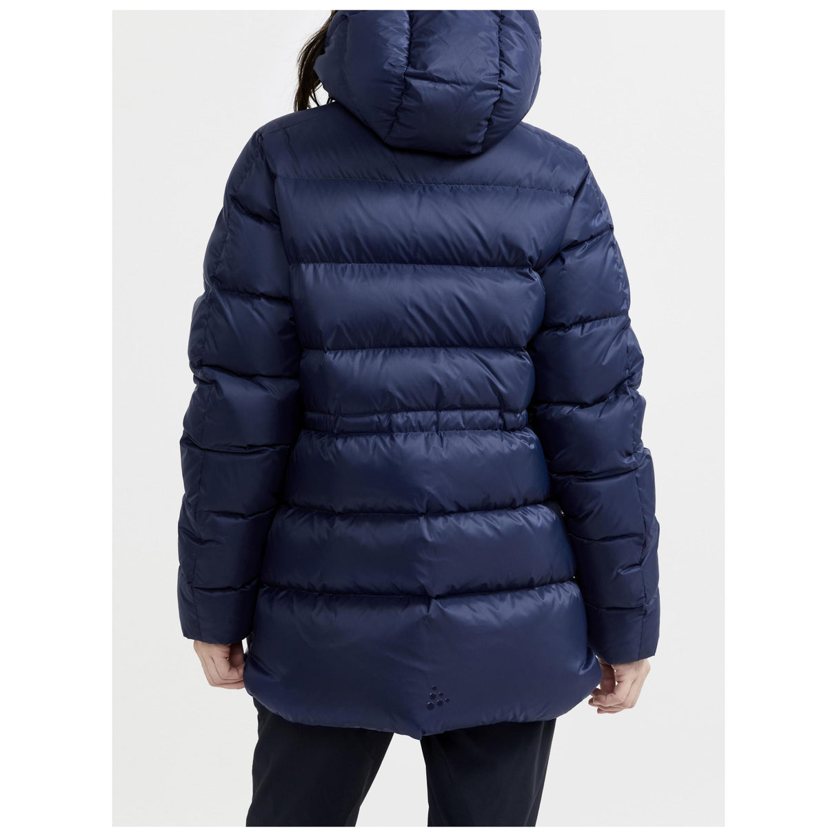 Adv Explore Down Jacket W - Dark Blue - Closeup 2
