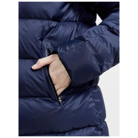 Adv Explore Down Jacket W - Dark Blue - Closeup 3