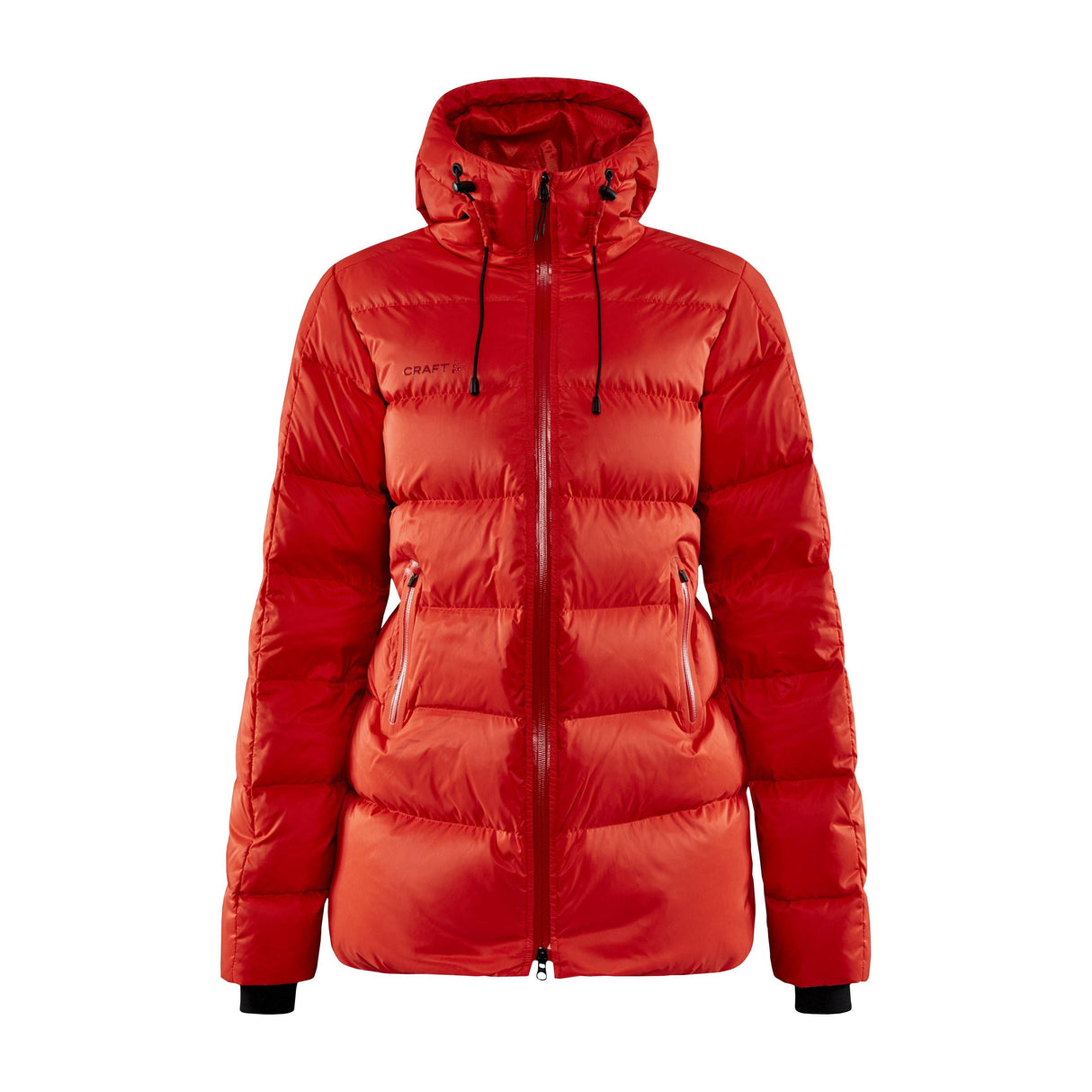 Adv Explore Down Jacket W - Red - Front