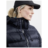 Adv Explore Down Jacket W - Black - Closeup 3