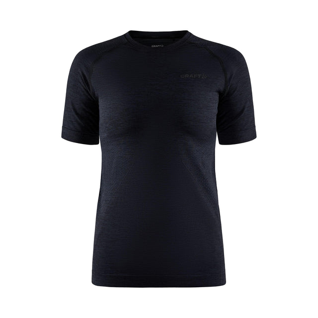 Core Dry Active Comfort Ss W - Black - Front