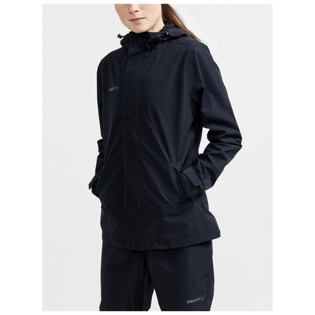 Core Explore Rain Set W - Black - Closeup 1