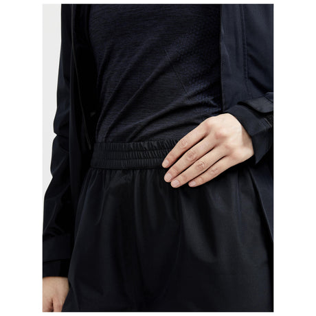 Core Explore Rain Set W - Black - Closeup 7