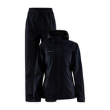 Core Explore Rain Set W - Black - Front