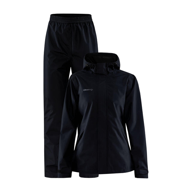 Core Explore Rain Set W - Black - Front