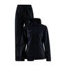 Core Explore Rain Set W - Black - Front