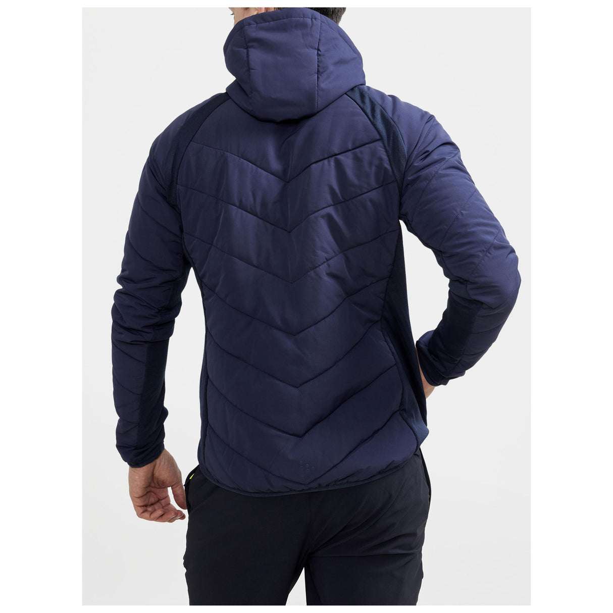 Adv  Explore Hybrid Jacket M - Dark Blue - Closeup 2