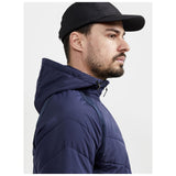 Adv  Explore Hybrid Jacket M - Dark Blue - Closeup 3