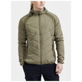 Adv  Explore Hybrid Jacket M - Dark Green - Closeup 1