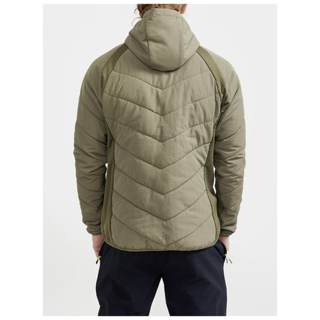 Adv  Explore Hybrid Jacket M - Dark Green - Closeup 2