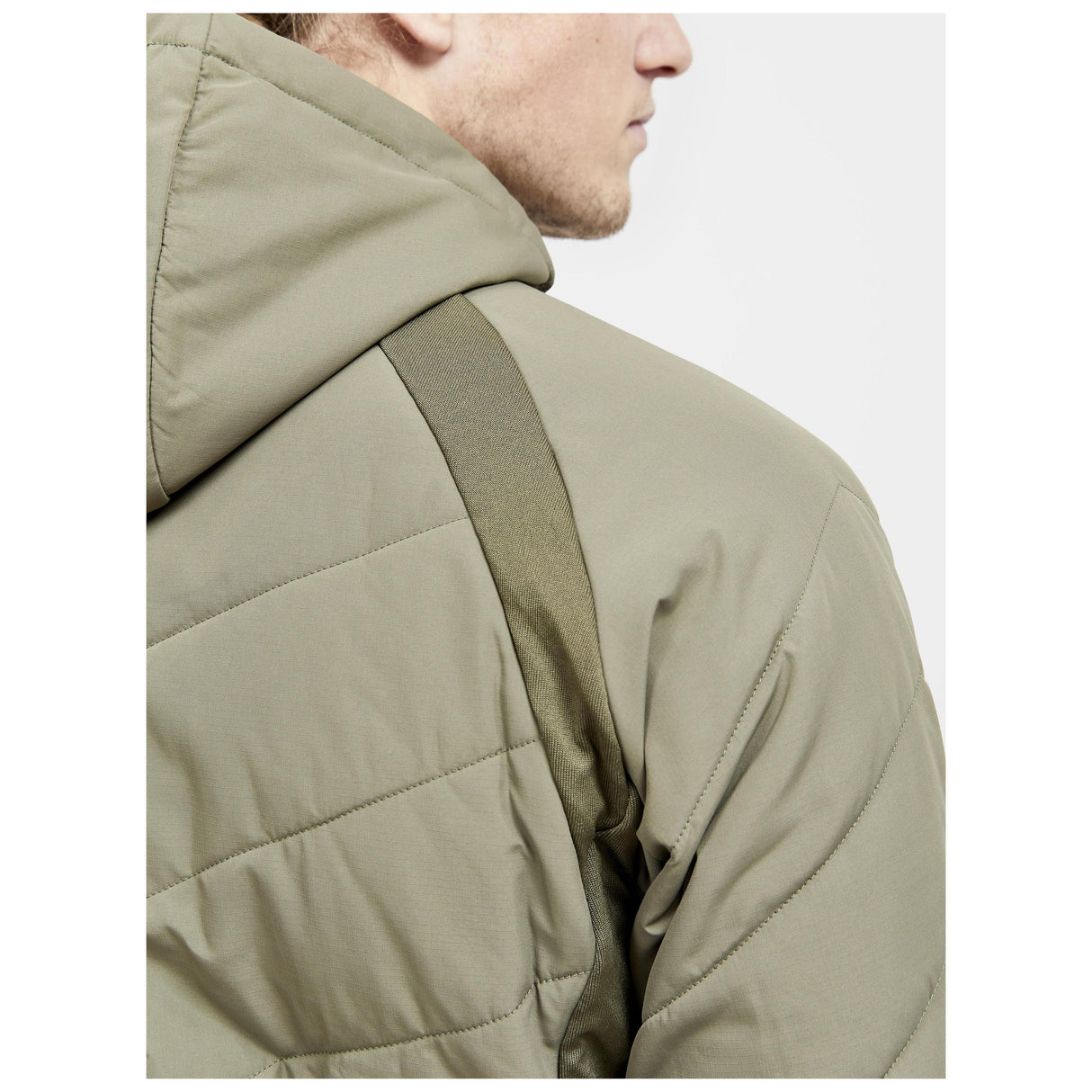 Adv  Explore Hybrid Jacket M - Dark Green - Closeup 3