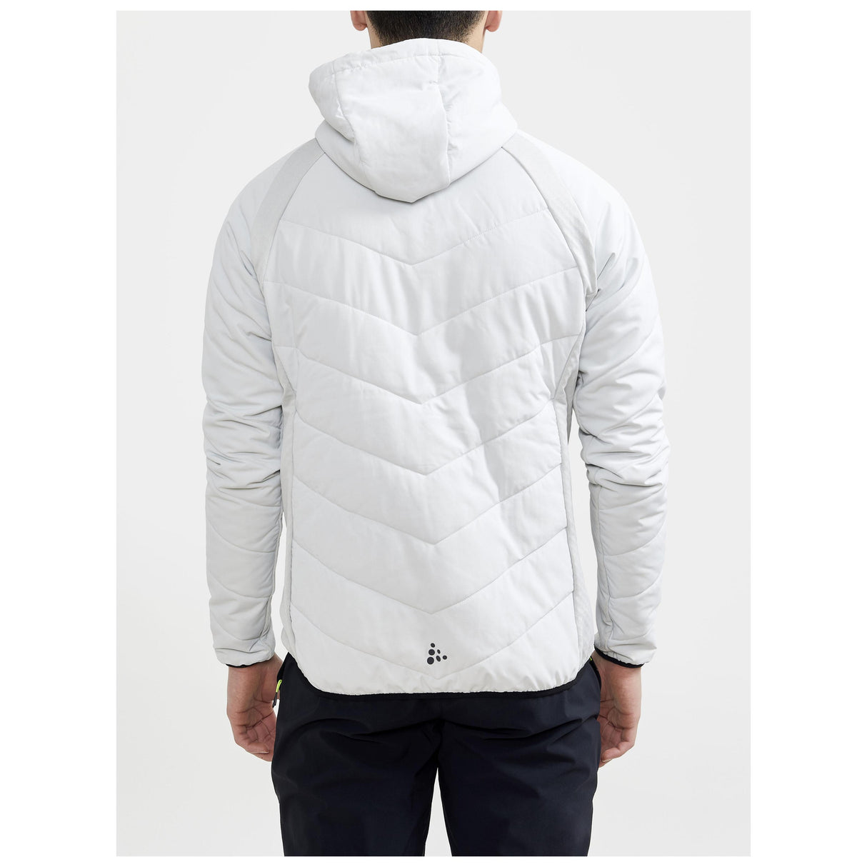 Adv  Explore Hybrid Jacket M - Ash - Closeup 2