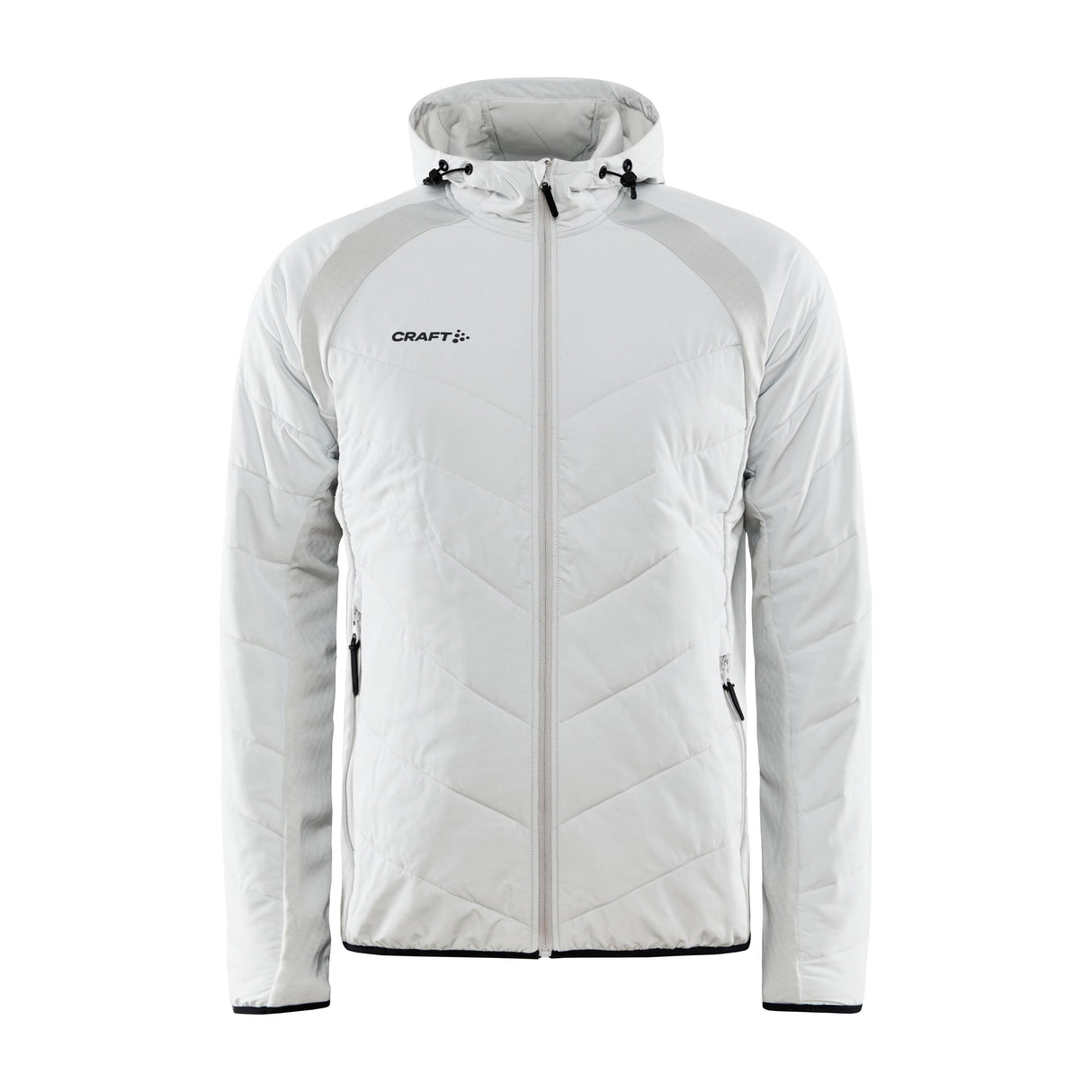Adv  Explore Hybrid Jacket M - Ash - Front