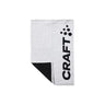 Court Towel - White/Black - Front