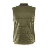 Core Light Padded Vest W - Dark Green - Back