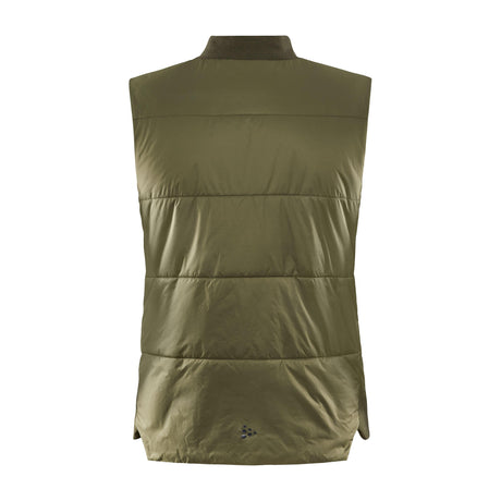 Core Light Padded Vest W - Dark Green - Back