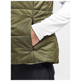 Core Light Padded Vest W - Dark Green - Closeup 4