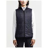 Core Light Padded Vest W - Black - Closeup 1